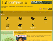 Tablet Screenshot of en.luberonweb.com